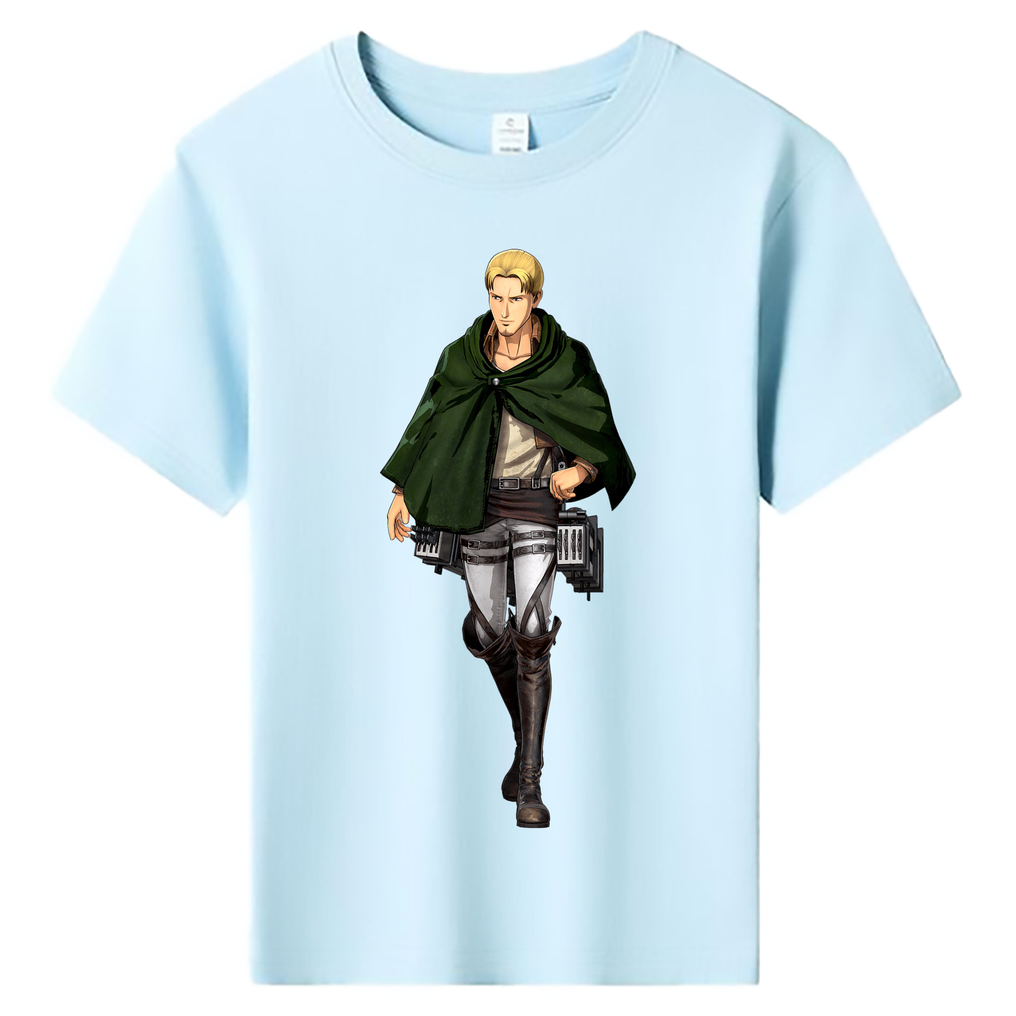（画像用） 進撃の巨人 Attack on Titan 綿100％キッズTシャツ（フロントプリント）